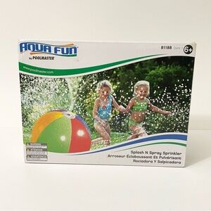 Aqua Fun Splash N Spray Sprinkler Poolmaster Swimming
